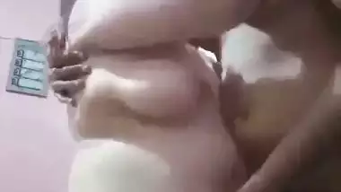 Massive boobs wife romance with husband and sex