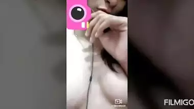 Desi military officer fingering for her bf in video call part 1